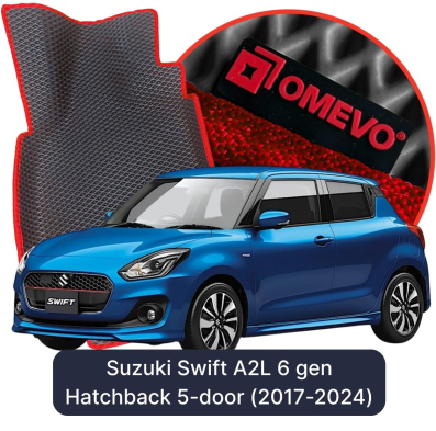 EVA autokoberce OMEVO pro Suzuki Swift A2L 6 gen Hatchback 5dveřový (2017-2024)