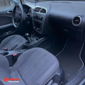 EVA autokoberce OMEVO pro Seat Leon 1P 2 gen Hatchback 5 dveří (2005-2012)