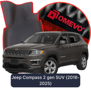 OMEVO 5D Pro Koberečky do Jeep Compass 2. gen SUV (2016-2026)