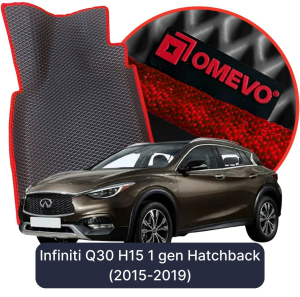 OMEVO 5D Pro Koberečky do Infiniti Q30 H15 1. generace Hatchback (2015-2019)