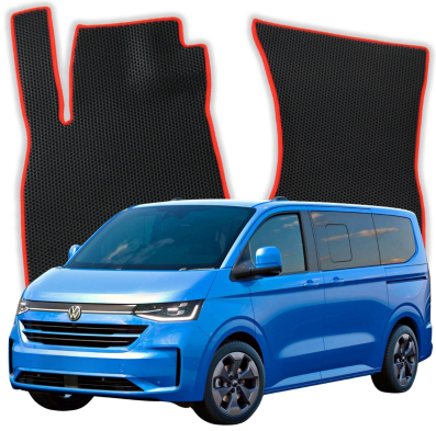 EVA autokoberce OMEVO pro Volkswagen Transporter 5-mistny (dvojkabina) T7 7 gen Van 5-dverovy (2024-2025)