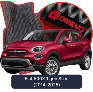 OMEVO 5D Pro Koberečky do Fiat 500X 1. gen SUV (2014-2025)