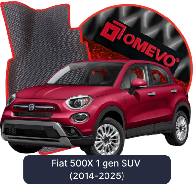 EVA autokoberce OMEVO pro Fiat 500X 1. gen SUV (2014-2025)