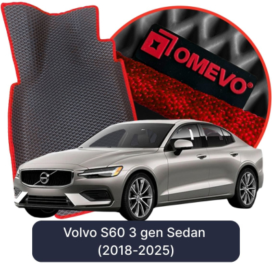EVA autokoberce OMEVO pro Volvo S60 3. gen Sedan (2018-2025)