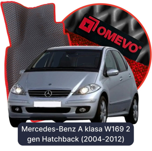 OMEVO 5D Pro Koberečky do Mercedes-Benz třída A W169 2 gen Hatchback 5dveřový (2004-2012)