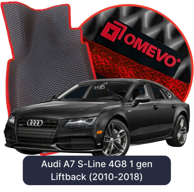 EVA autokoberce OMEVO pro Audi A7 S-Line 4G8 1 gen Liftback (2010-2018)
