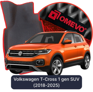 OMEVO 5D Pro Koberečky do Volkswagen T-Cross 1. gen SUV (2018-2025)