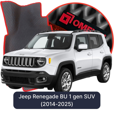 EVA autokoberce OMEVO pro Jeep Renegade BU 1. gen SUV (2014-2025)