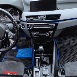 EVA autokoberce OMEVO pro BMW X1 F48 2 gen SUV (2015-2022)
