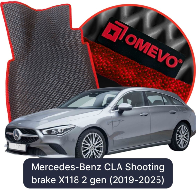 EVA autokoberce OMEVO pro Mercedes-Benz CLA Shooting Brake X118 2. generace Kombi (2019-2025)