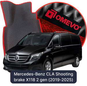 OMEVO 5D Pro Koberečky do Mercedes-Benz V třída 3-místný W447 3. generace Minivan (2014-2025)