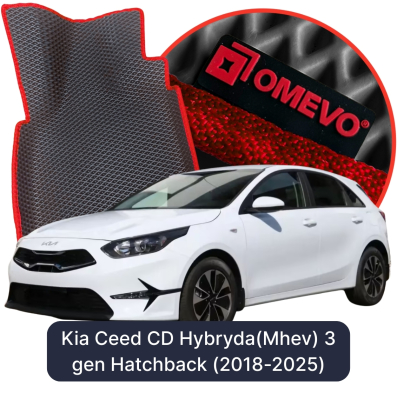 EVA autokoberce OMEVO pro Kia Ceed CD Hybrid(Mhev) 3. gen Hatchback (2018-2025)