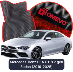 OMEVO 5D Pro Koberečky do Mercedes-Benz CLA C118 Hybryda 2 gen Sedan (2019-2025)