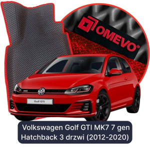 OMEVO 5D Pro Koberečky do Volkswagen Golf GTI MK7 7. gen Hatchback 3 dveře (2012-2020)
