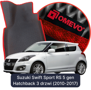 OMEVO 5D Pro Koberečky do Suzuki Swift Sport RS 5 gen Hatchback 3dveřový (2010-2017)