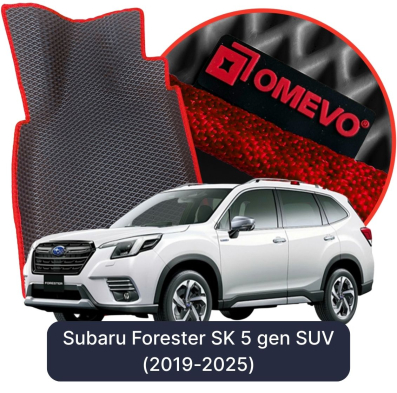 EVA autokoberce OMEVO pro Subaru Forester SK 5 gen SUV (2019-2025)