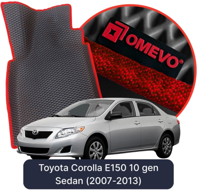 EVA autokoberce OMEVO pro Toyota Corolla E150 10 gen Sedan (2007-2013)
