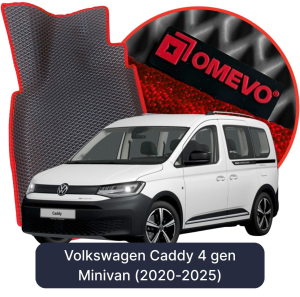 OMEVO 5D Pro Koberečky do Volkswagen Caddy 4. gen Minivan (2020-2025)