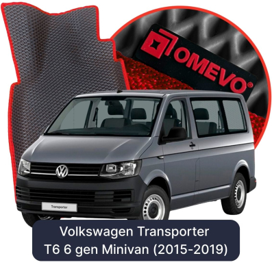 EVA autokoberce OMEVO pro Volkswagen Transporter 5 místný T6 6. gen Minivan (2015-2019)