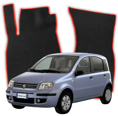 EVA autokoberce OMEVO pro Fiat Panda 2 místa 2 gen Minivan 5 dveří (2003-2012)