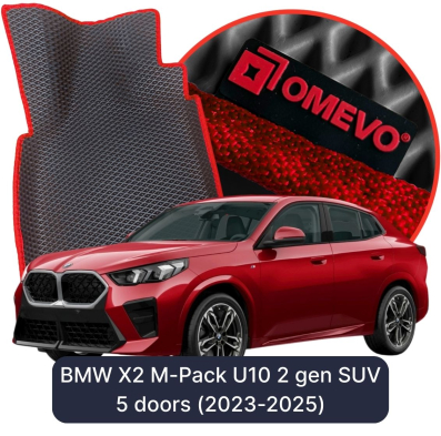 EVA autokoberce OMEVO pro BMW X2 M-Pack U10 2. generace SUV 5 dveře (2023-2025)