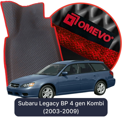 EVA autokoberce OMEVO pro Subaru Legacy BP 4 gen Kombi (2003-2009)