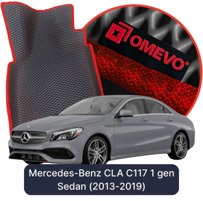 EVA autokoberce OMEVO pro Mercedes-Benz CLA C117 1. gen Limousine (2013-2019)