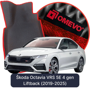 OMEVO 5D Pro Koberečky do Škoda Octavia VRS 5E 4 gen Liftback (2019-2025)