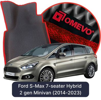 EVA autokoberce OMEVO pro Ford S-Max 7-místný Hybrid 2. gen Minivan (2014-2023)