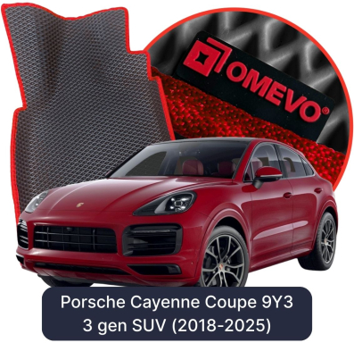 EVA autokoberce OMEVO pro Porsche Cayenne Coupe 9Y3 3. gen SUV (2018-2025)