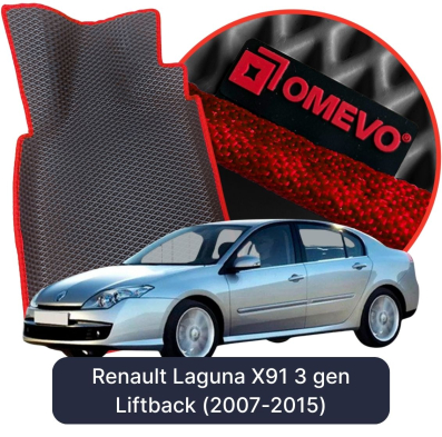 EVA autokoberce OMEVO pro Renault Laguna X91 3 gen Liftback (2007-2015)