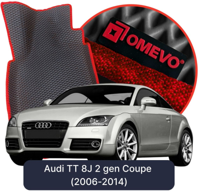 EVA autokoberce OMEVO pro Audi TT 8J 2 gen Coupe (2006-2014)
