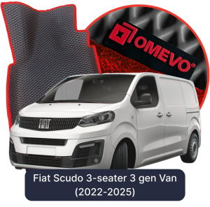 OMEVO 5D Pro Koberečky do Fiat Scudo 3-místný 3. gen Van (2022-2025)