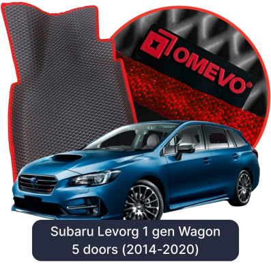 EVA autokoberce OMEVO pro Subaru Levorg 1 gen Kombi 5 dveří (2014-2020)