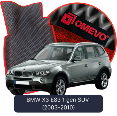EVA autokoberce OMEVO pro BMW X3 E83 1 gen SUV (2003-2010)