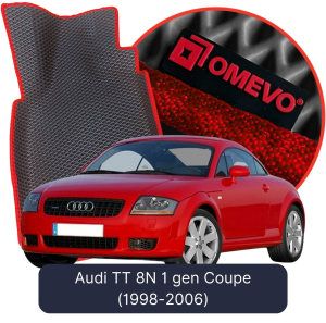 OMEVO 5D Pro Koberečky do Audi TT 8N 1 gen Coupe (1998-2006)