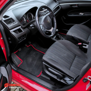 EVA autokoberce OMEVO pro Suzuki Swift 5 gen Hatchback 5 dveří (2010-2017)