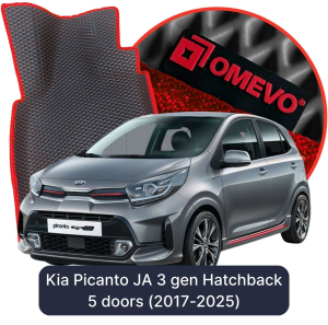 OMEVO 5D Pro Koberečky do Kia Picanto JA 3. gen Hatchback 5 dveří (2017-2025)