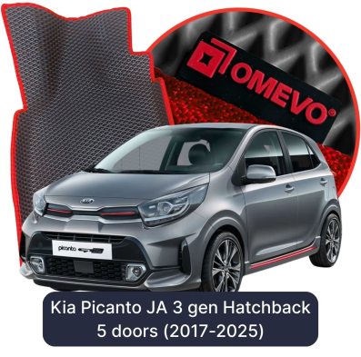 EVA autokoberce OMEVO pro Kia Picanto JA 3. gen Hatchback 5 dveří (2017-2025)