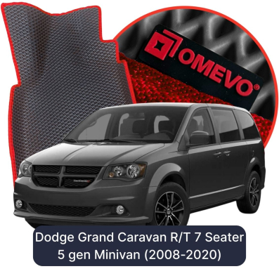 EVA autokoberce OMEVO pro Dodge Grand Caravan R/T 7 místný 5 gen Minivan (2008-2020)