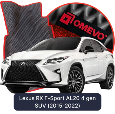 EVA autokoberce OMEVO pro Lexus RX F-Sport AL20 4. gen SUV (2015-2022)