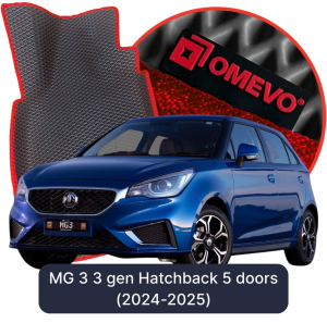 OMEVO 5D Pro Koberečky do MG 3 3. generace Hatchback (2024-2025)