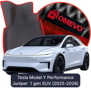 OMEVO 5D Pro Koberečky do Tesla Model Y Performance Juniper  1 gen SUV (2025-2026)