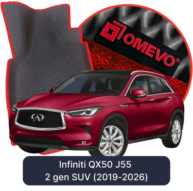 EVA autokoberce OMEVO pro Infiniti QX50 J55 2. generace SUV (2019-2026)