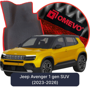 OMEVO 5D Pro Koberečky do Jeep Avenger 1. gen SUV (2023-2025)