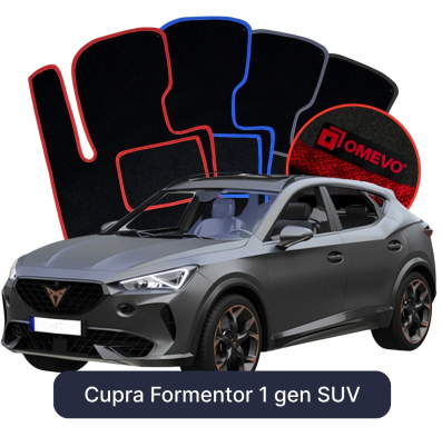 Velurové autokoberce OMEVO pro Cupra Formentor 1 gen SUV (2020-2024)