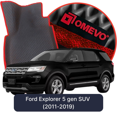 EVA autokoberce OMEVO pro Ford Explorer 5. gen SUV (2011-2019)