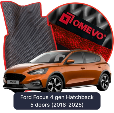 EVA autokoberce OMEVO pro Ford Focus 4. gen Hatchback 5 dveří (2018-2025)