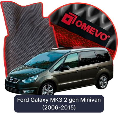 EVA autokoberce OMEVO pro Ford Galaxy MK3 2. gen Minivan (2006-2015)