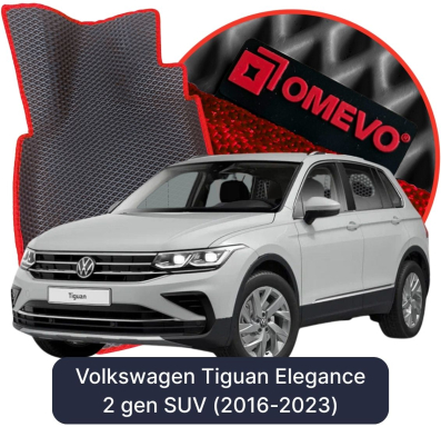 EVA autokoberce OMEVO pro Volkswagen Tiguan Elegance 2 gen SUV (2016-2023)